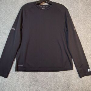 Russell Dri-Power 360 Shirt Boys XLarge 14/16 Blue Long Sleeve Crew Neck Workout